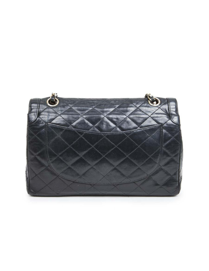 Sac CHANEL timeless bleu nuit Vintage Couture
