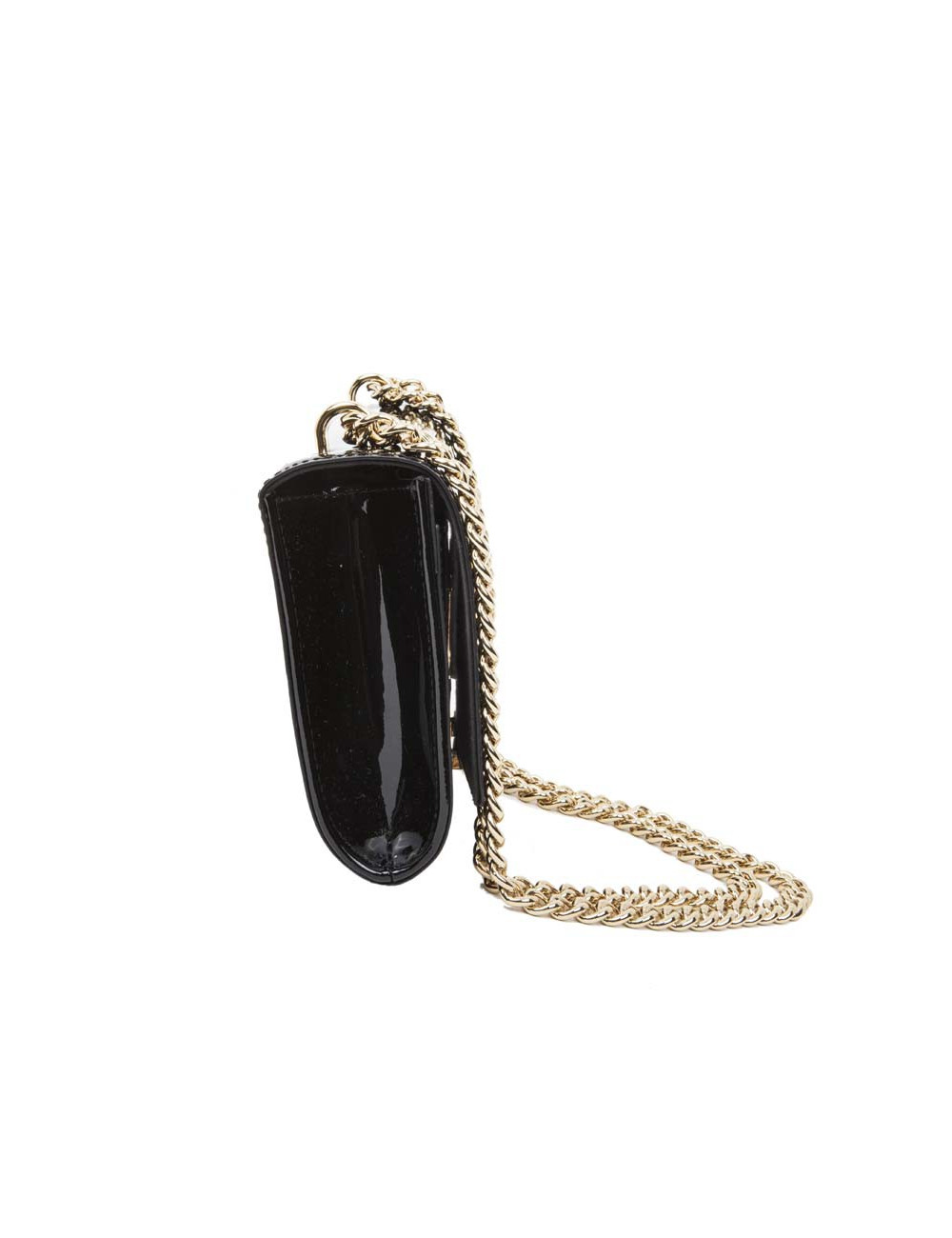 Louise LOUIS VUITTON MM varnished leather black bag