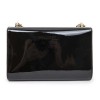 Louise LOUIS VUITTON MM varnished leather black bag
