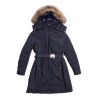 Parka MONCLER t 3 with removable fur collar