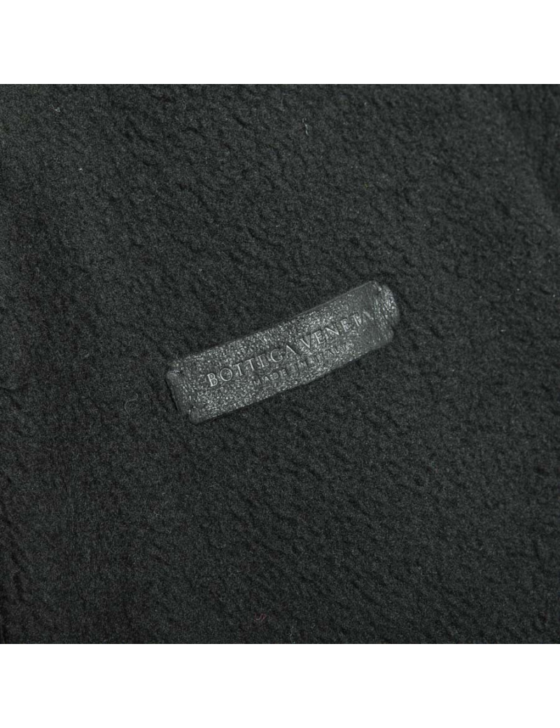 Blouson BOTTEGA VENETA peau retournée noire