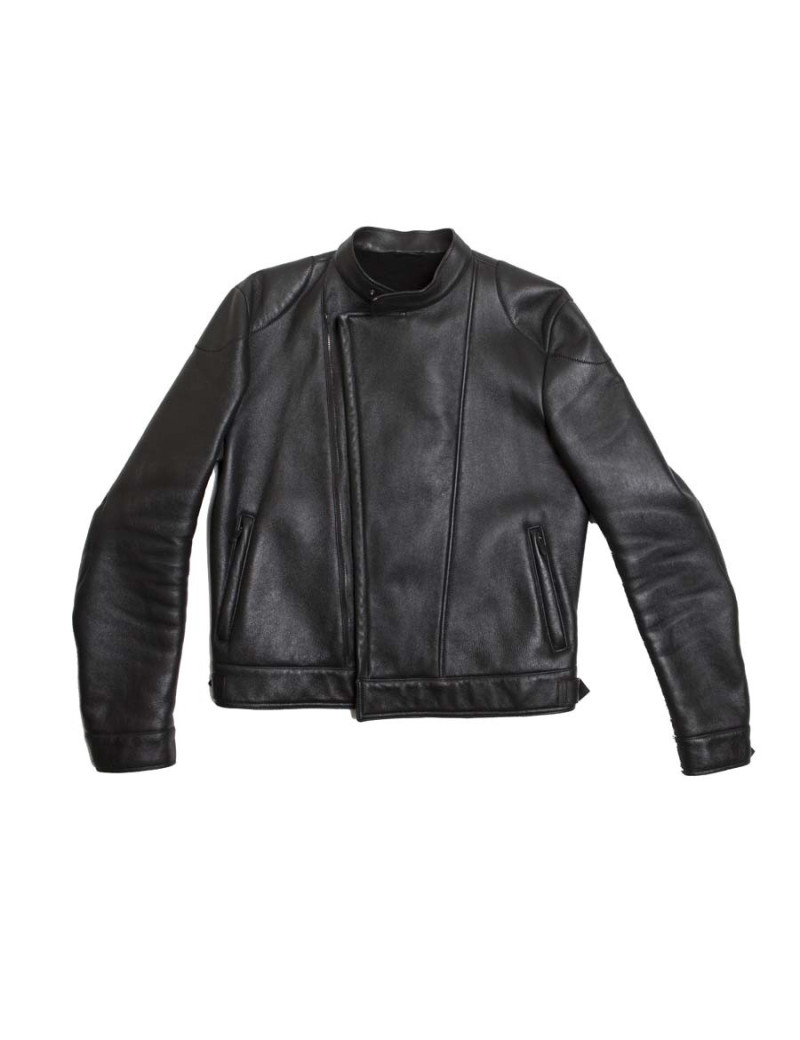 Blouson BOTTEGA VENETA peau retournée noire