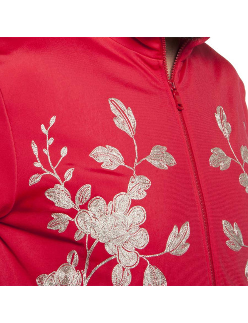 Jacket GUCCI size L jersey embroidery flowers