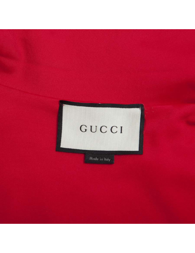 Jacket GUCCI size L jersey embroidery flowers