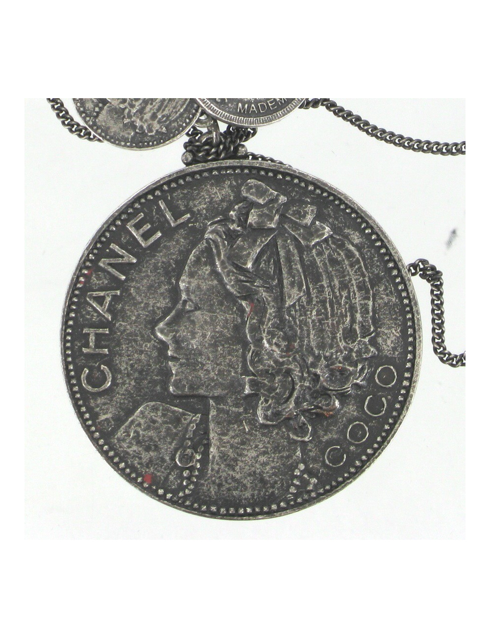 Ceinture sautoir CHANEL médaillons COCO CHANEL