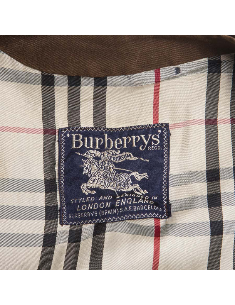 Imperméable BURBERRY'S (H) marron T 48 