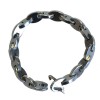 HERMES "Grain de café" chain bracelet in sterling silver