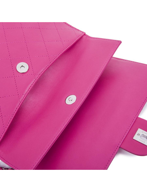 Sac CHANEL cuir d'agneau  rose 