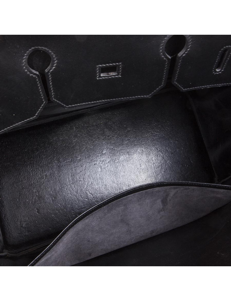  Birkin 40 HERMES cuir box noir 
