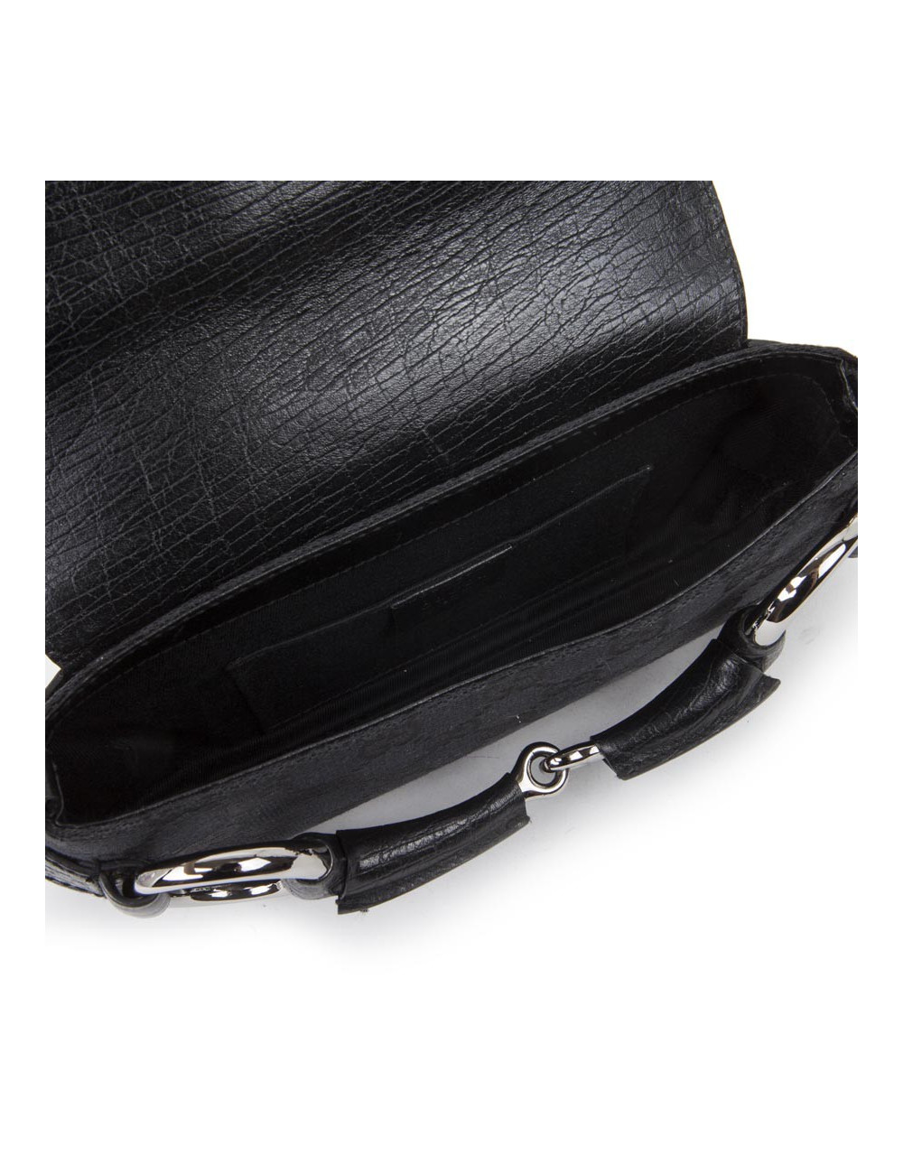 Sac GUCCI cuir monogram avec boucle mors