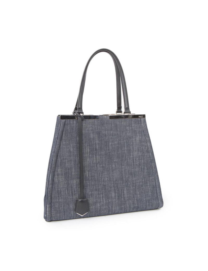 Sac '2 jours' FENDI en toile denim