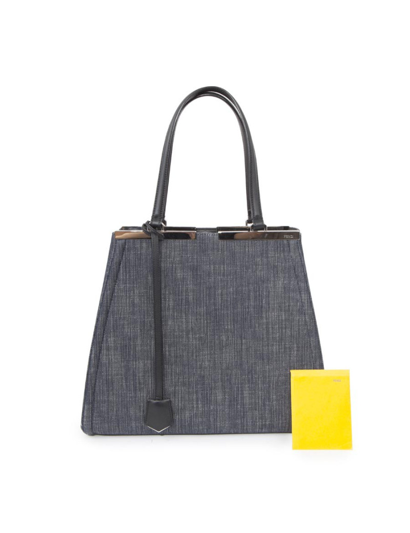Sac '2 jours' FENDI en toile denim
