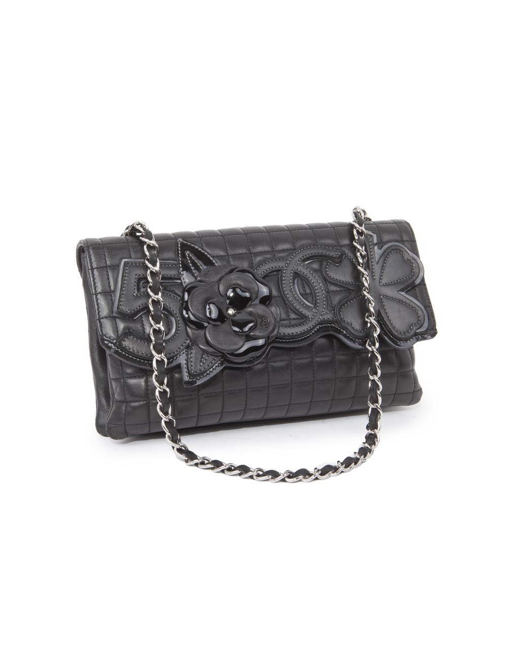 Wand CHANEL black quilted lambskin bag