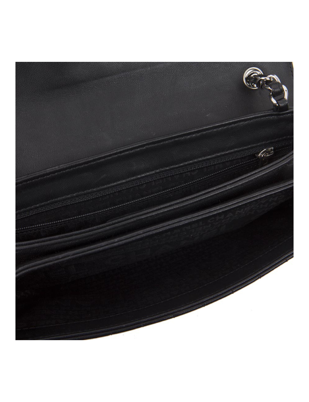 Sac baguette CHANEL noir 