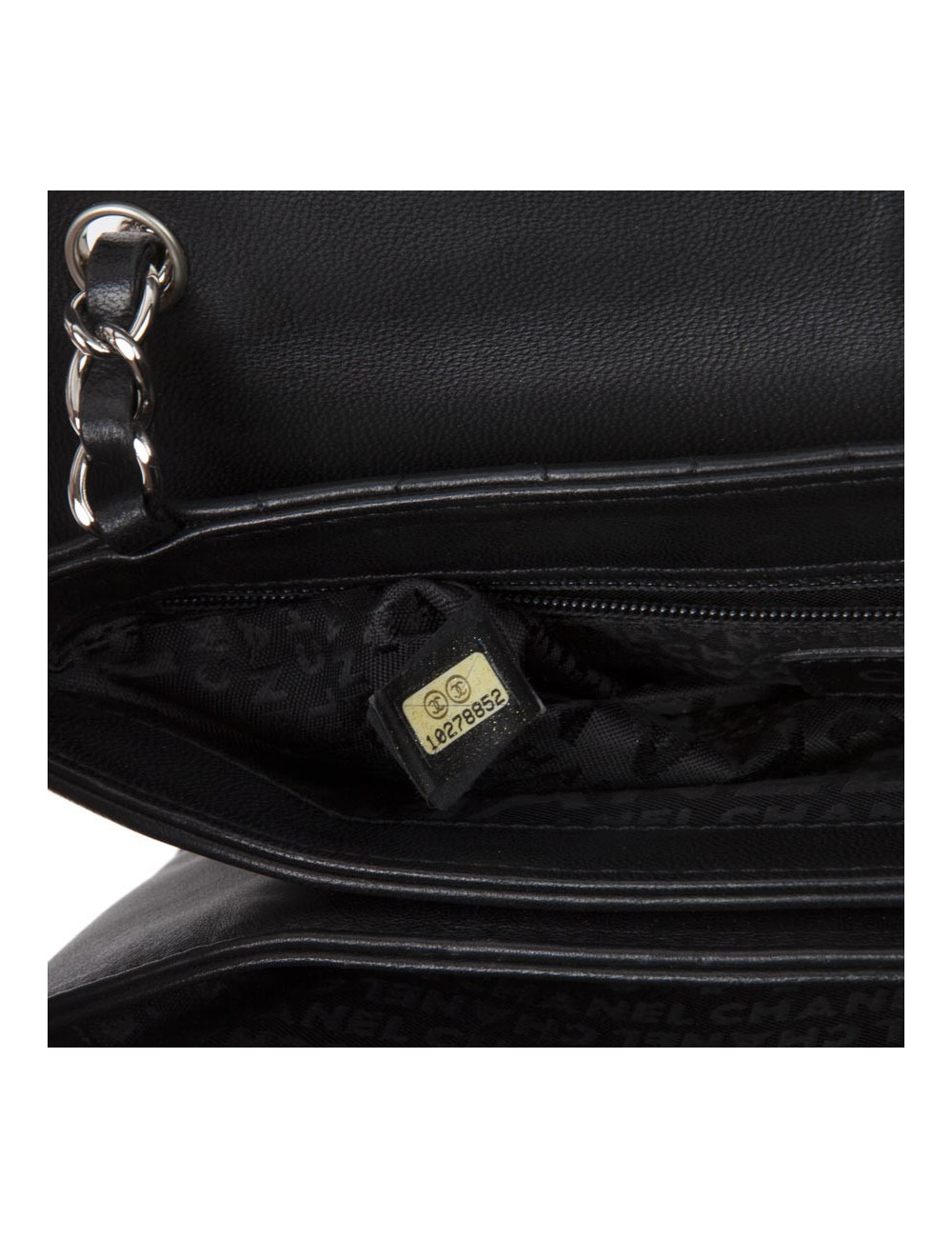 Sac baguette CHANEL noir 