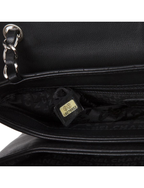 Sac baguette CHANEL noir 