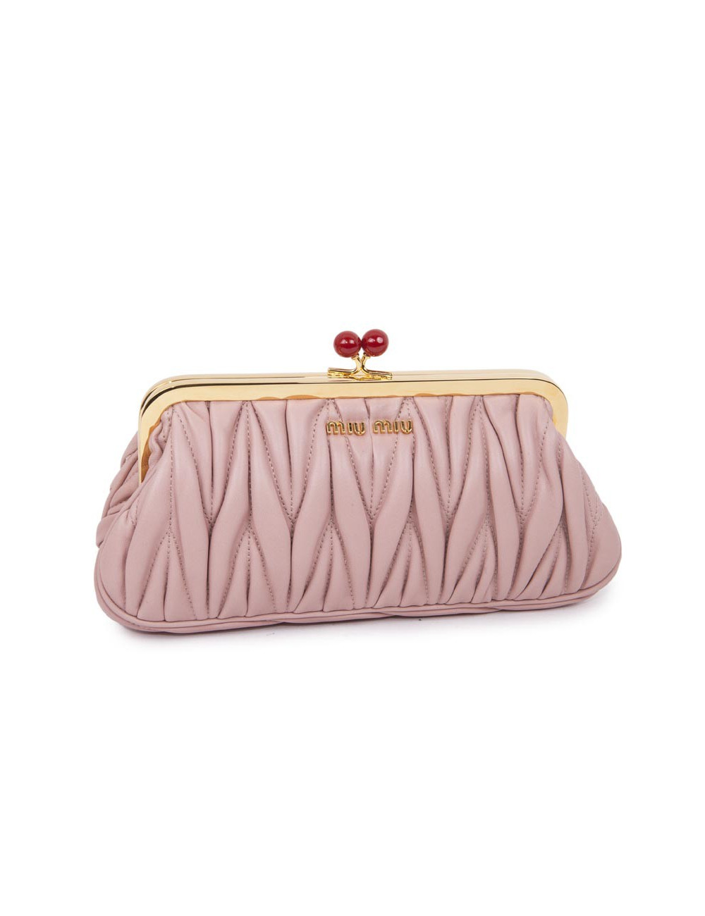 Pochette MIU MIU rose poudré