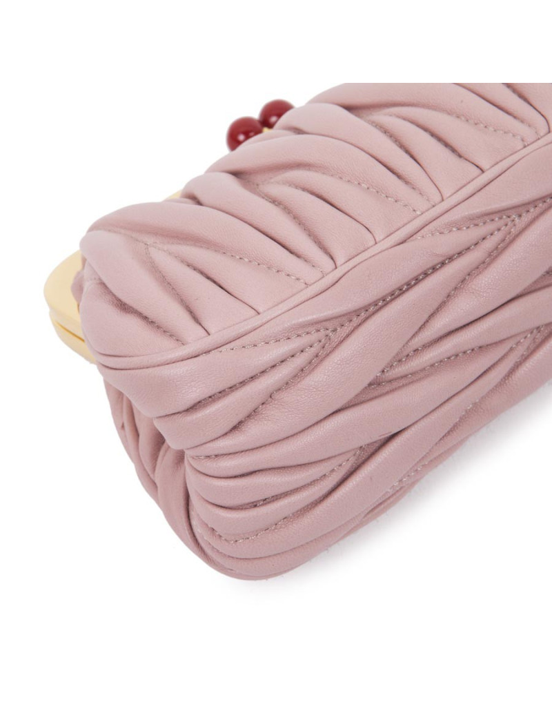 Pochette MIU MIU rose poudré