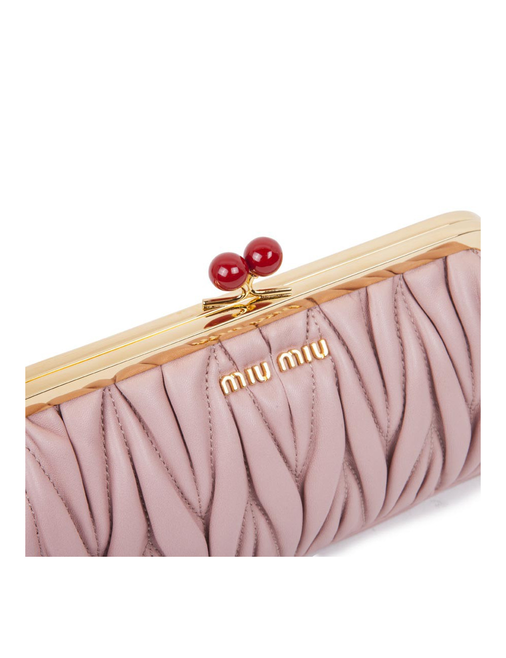 Pochette MIU MIU rose poudré