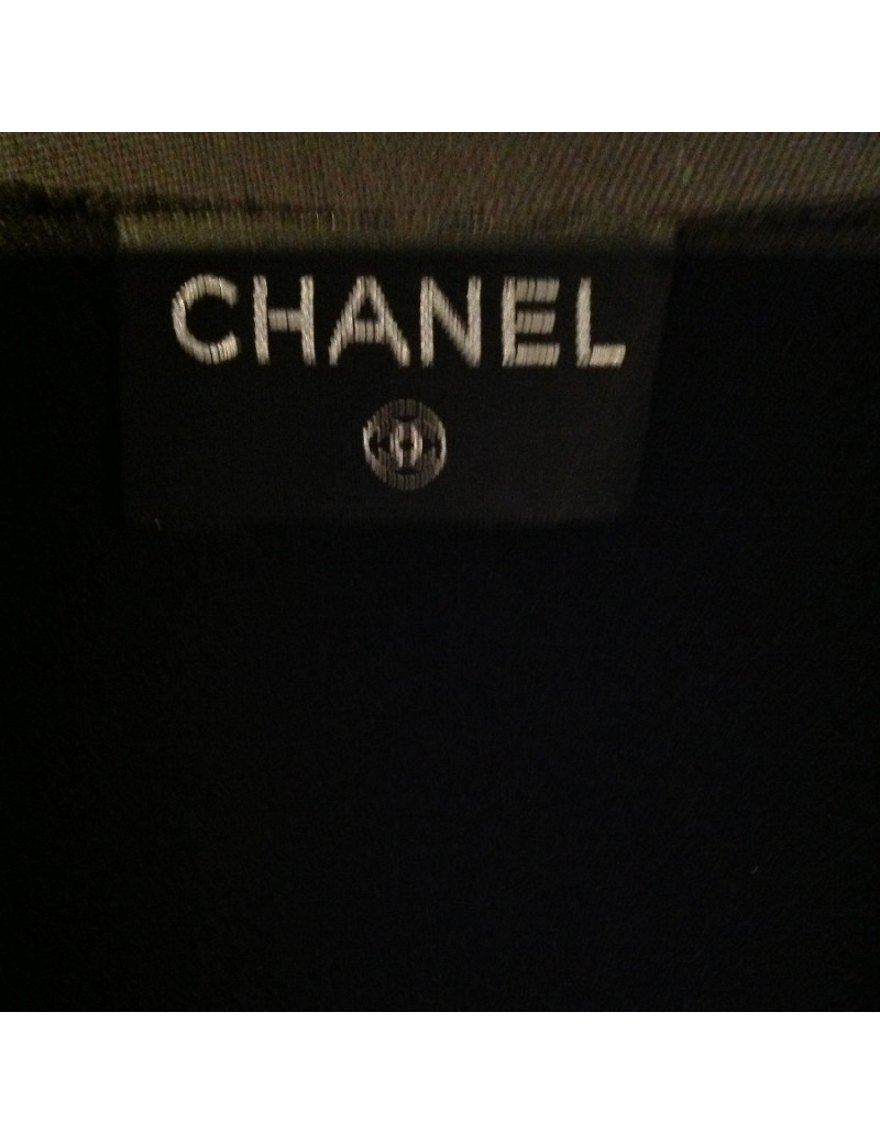 Robe + veste CHANEL twin set noir