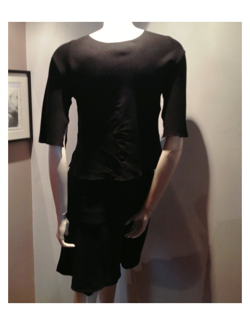 Robe + veste CHANEL twin set noir