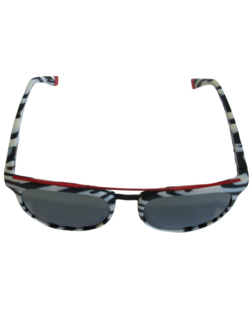 Etnia Barcelona plexi sunglasses with zebra pattern