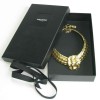 YLS YVES SAINT LAURENT choker necklace in gilded metal