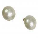  Boucles d'oreille clips CHANEL perles nacrées vintage