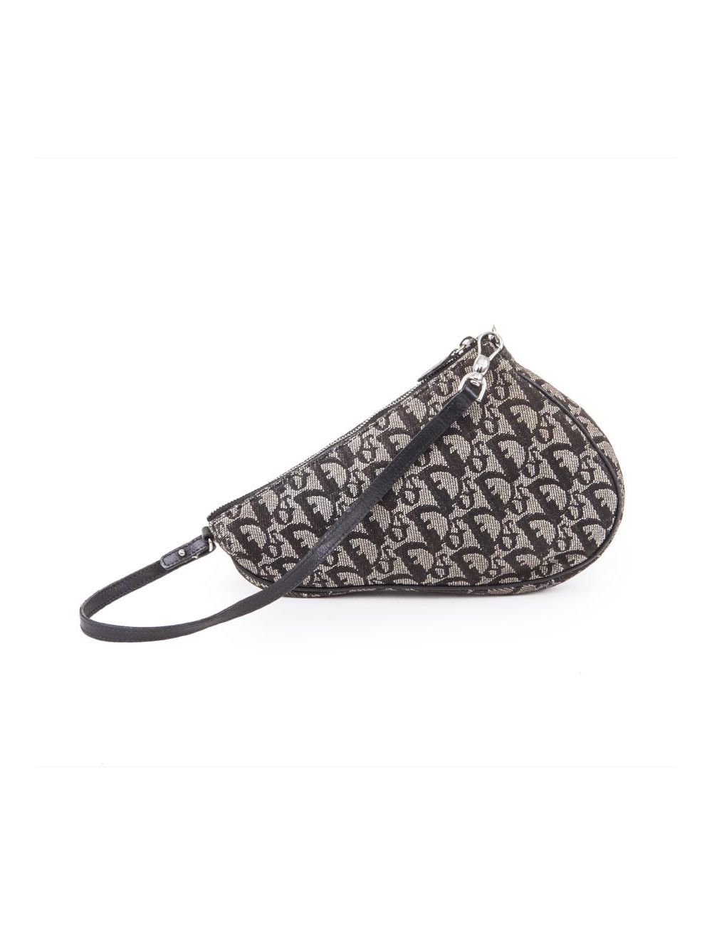 Sac selle CHRISTIAN DIOR toile monogram Vintage