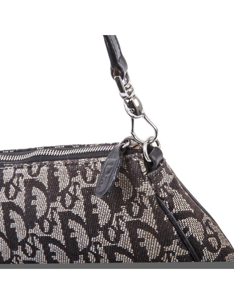 Sac selle CHRISTIAN DIOR toile monogram Vintage