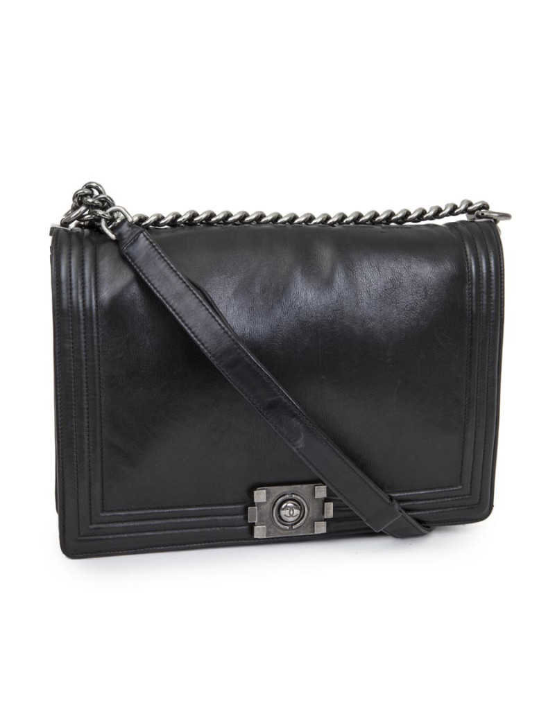 Sac Boy CHANEL noir Collector 