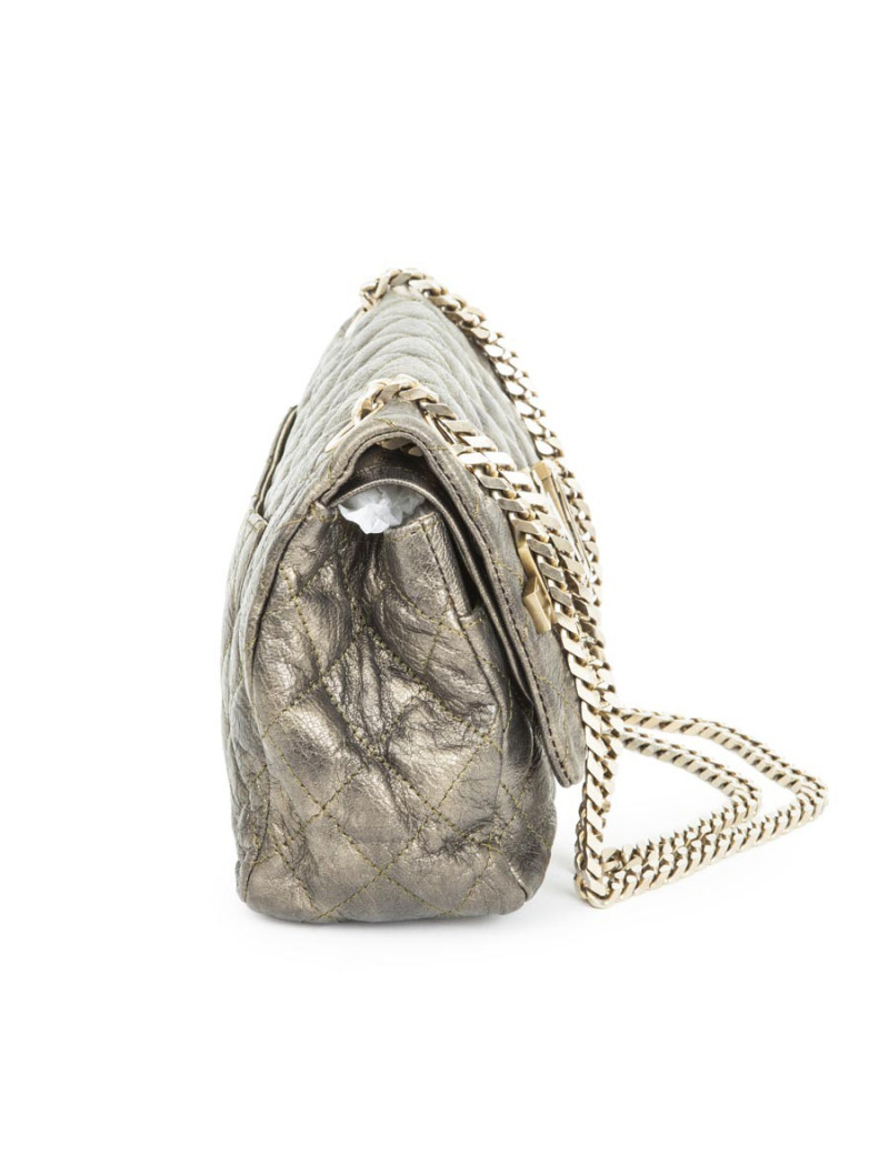 Sac timeless CHANEL mordoré 