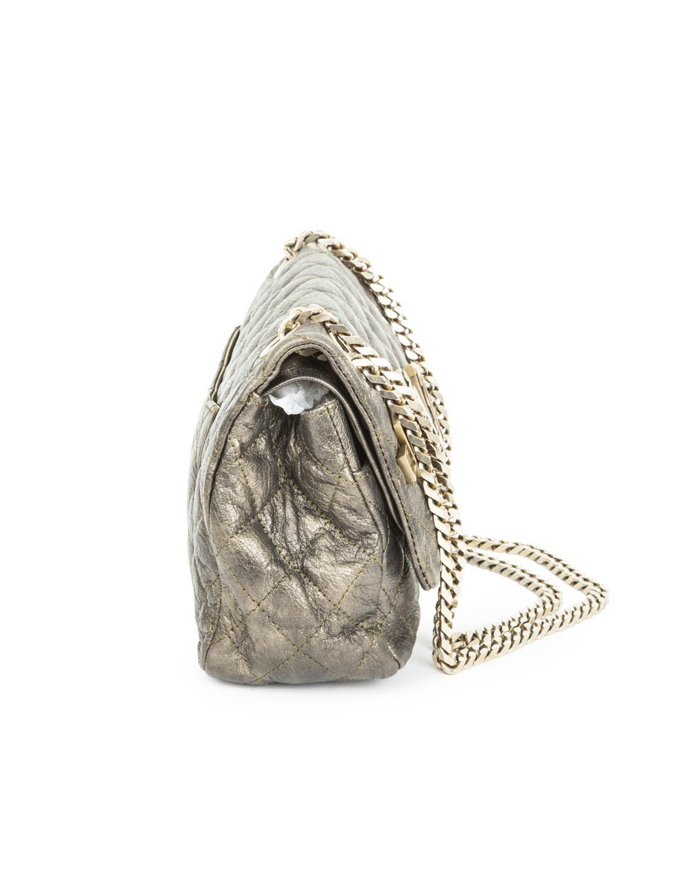 Sac timeless CHANEL mordoré 