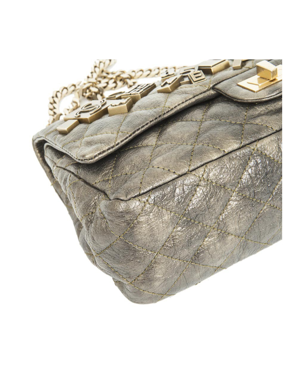 Sac timeless CHANEL mordoré 