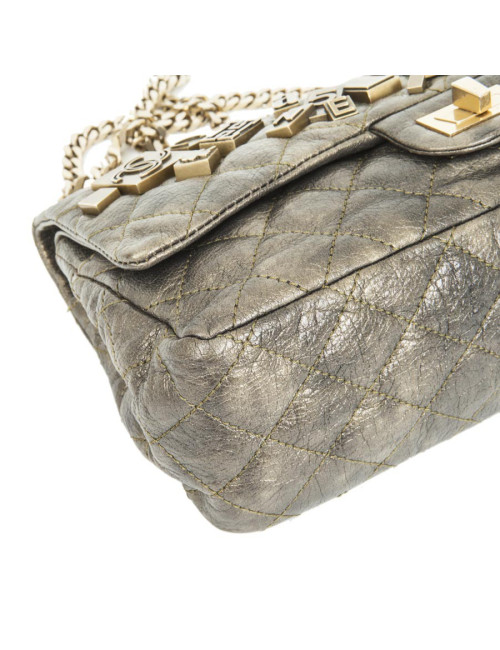 Sac timeless CHANEL mordoré 