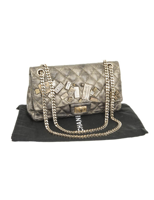 Sac timeless CHANEL mordoré 