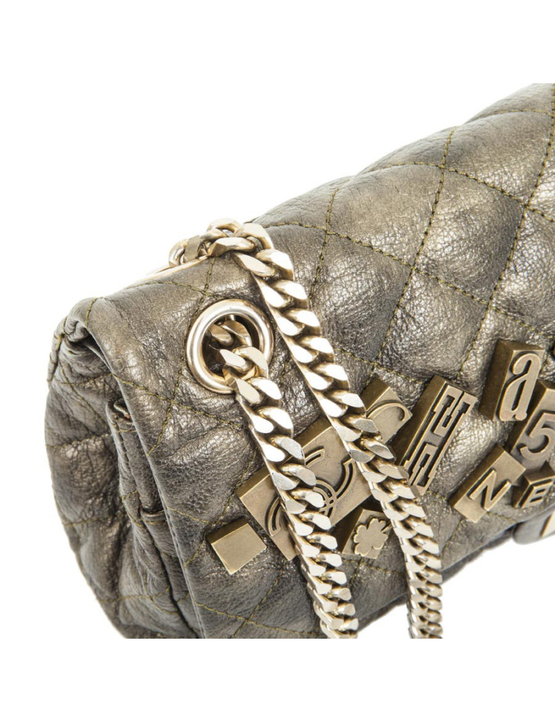 Sac timeless CHANEL mordoré 