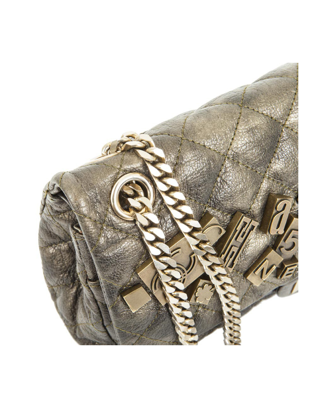 Sac timeless CHANEL mordoré 