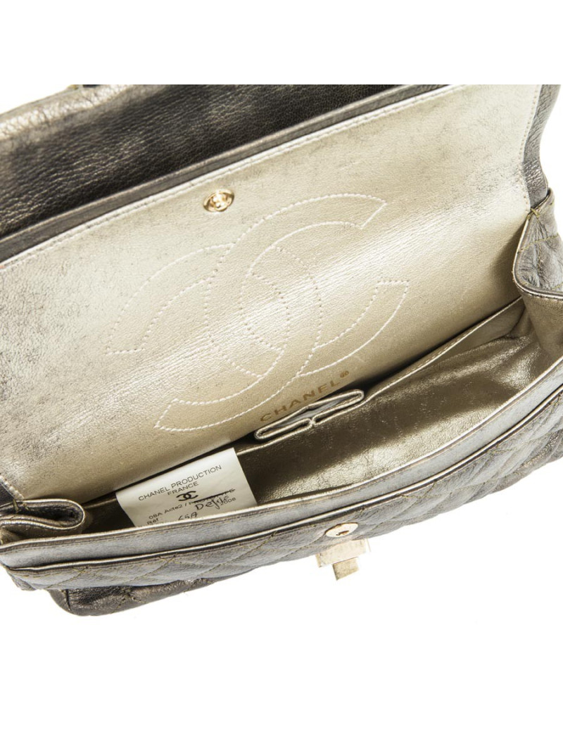 Sac timeless CHANEL mordoré 