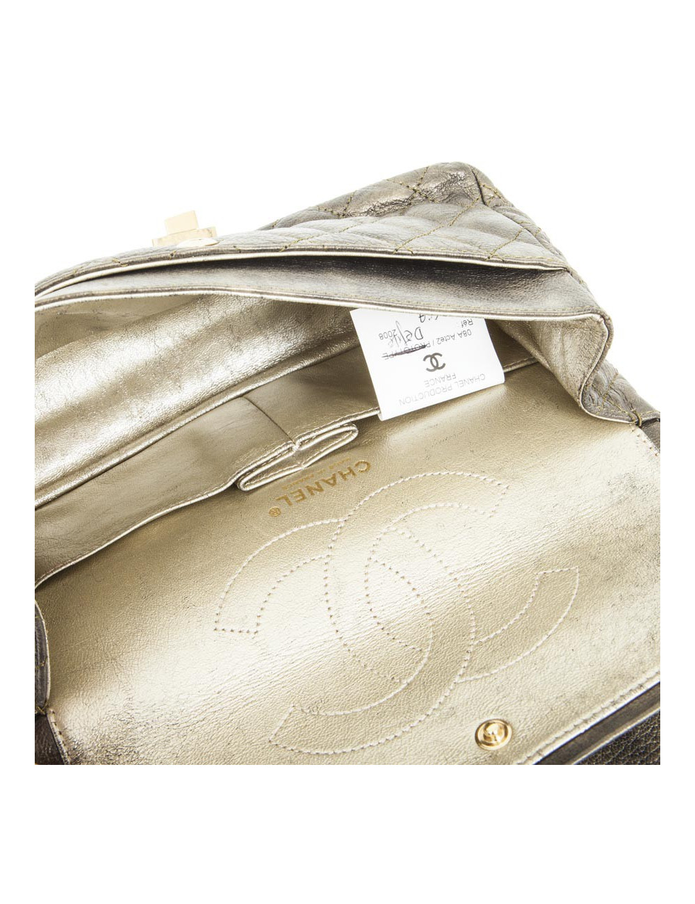 Sac timeless CHANEL mordoré 