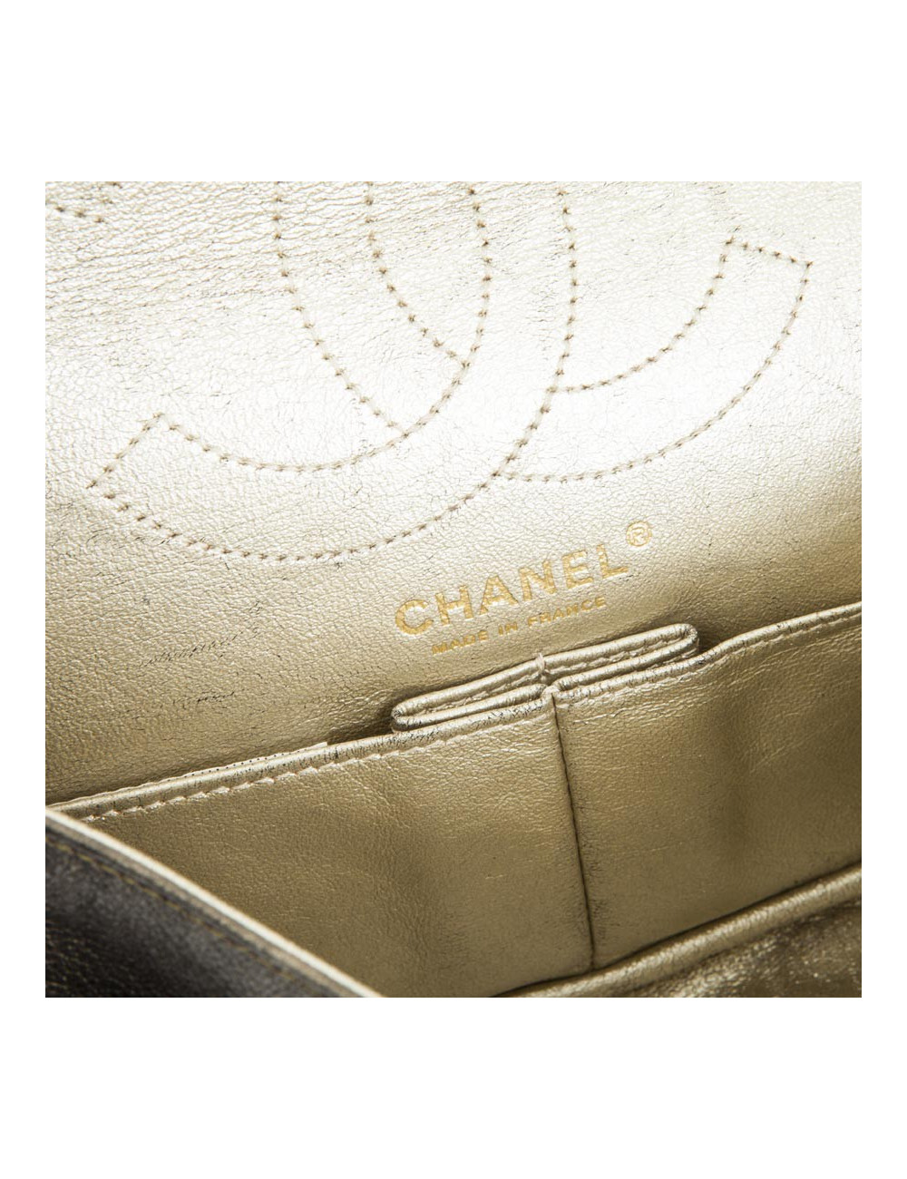 Sac timeless CHANEL mordoré 