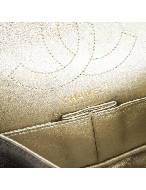 Sac timeless CHANEL mordoré 