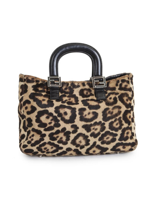 Sac cabas FENDI poulain 