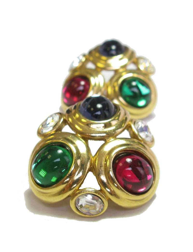 Boucles d'oreille clips MONET Vintage