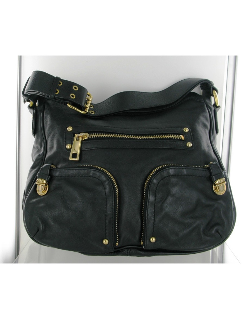 Sac MARC JACOBS en cuir noir