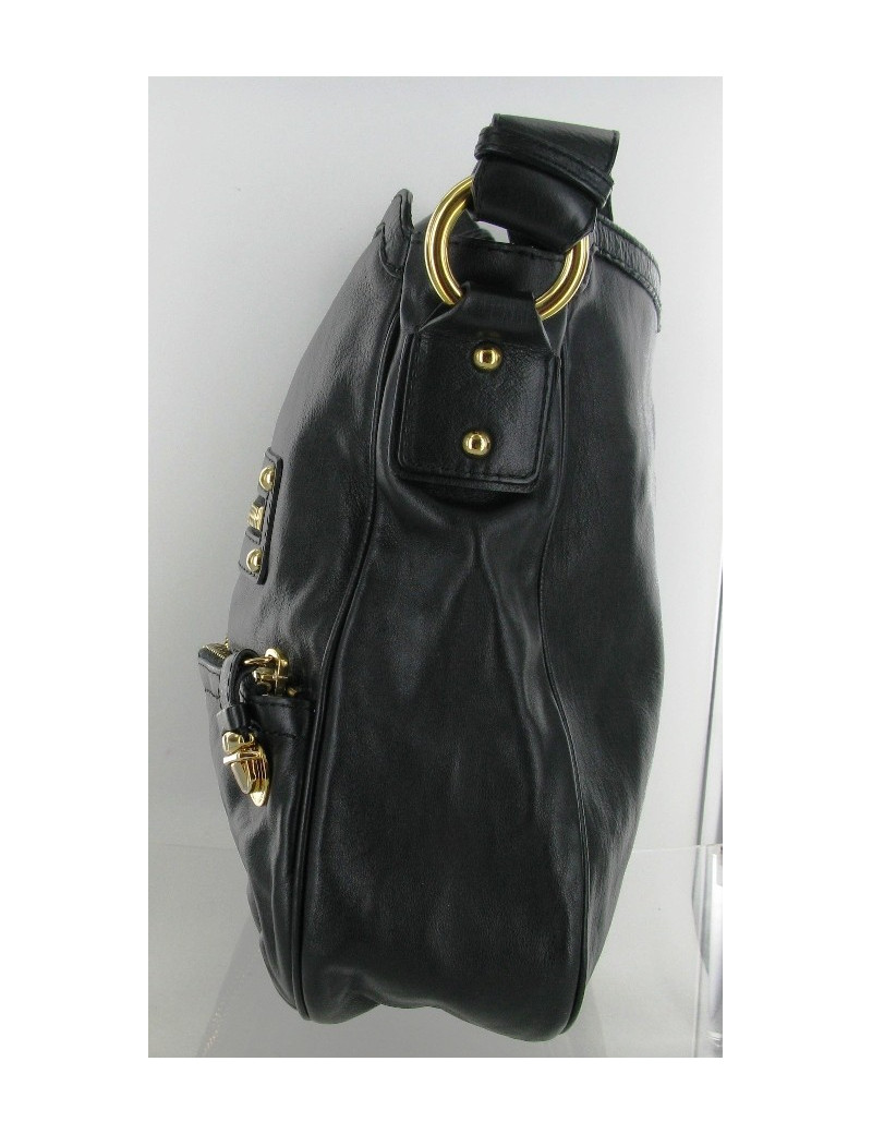 Sac MARC JACOBS en cuir noir