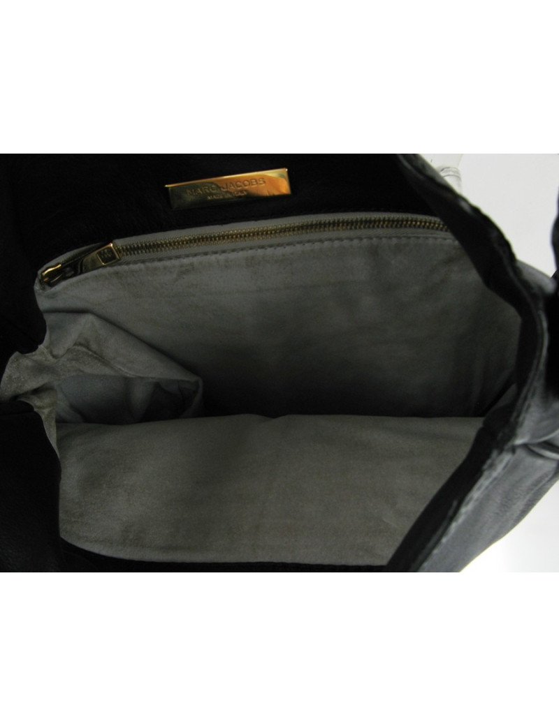 Sac MARC JACOBS en cuir noir
