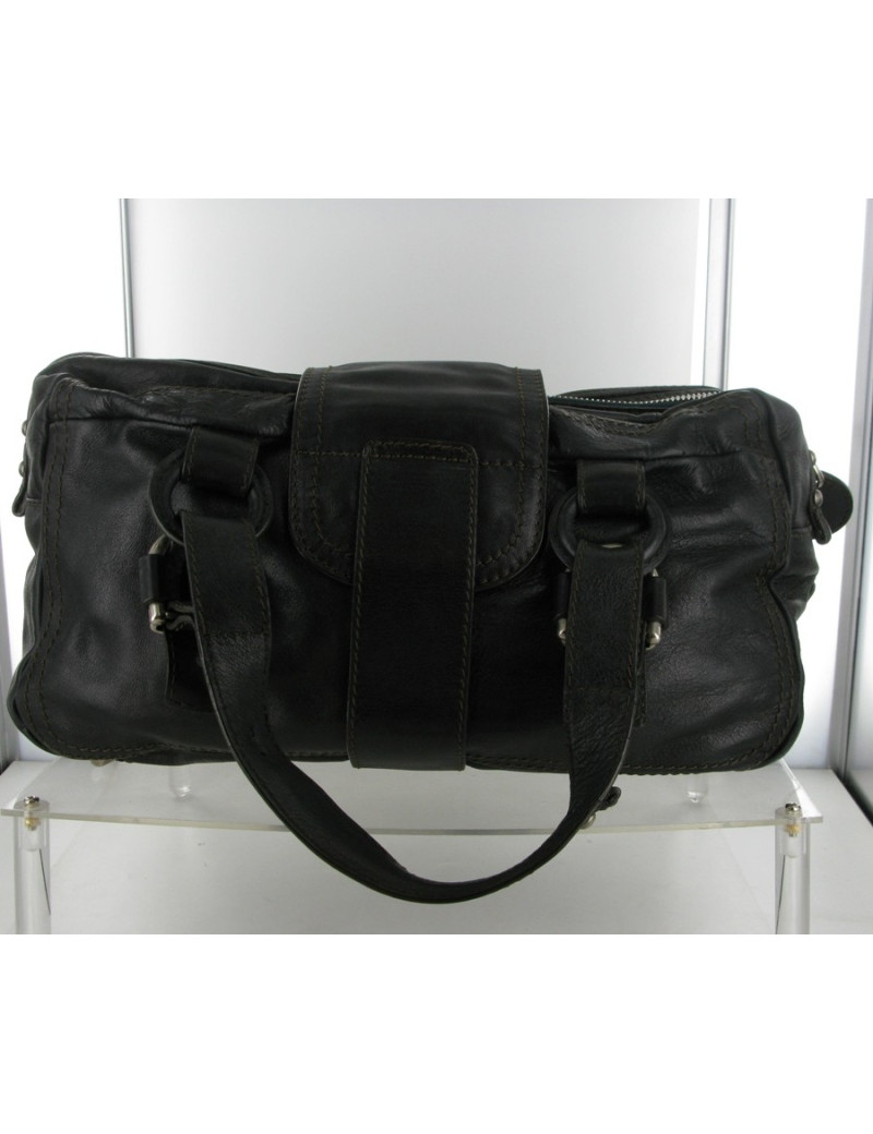 Sac CHLOE en cuir marron foncé