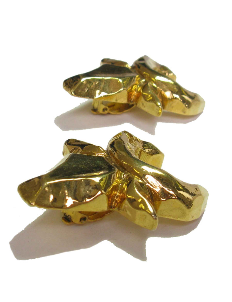 boucles d'oreille clips CHRISTIAN LACROIX  taureau