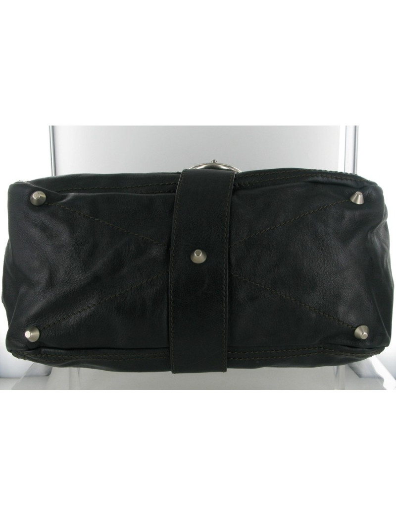 Sac CHLOE en cuir marron foncé